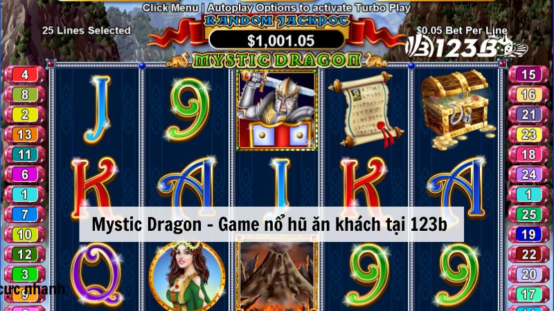 Mystic Dragon - Game nổ hũ ăn khách tại 123b 
