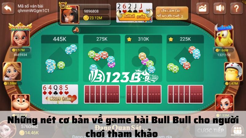 Những nét cơ bản về game bài Bull Bull cho người chơi tham khảo 